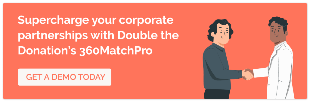 Use Double the Donation to raise more with corporate partnerships