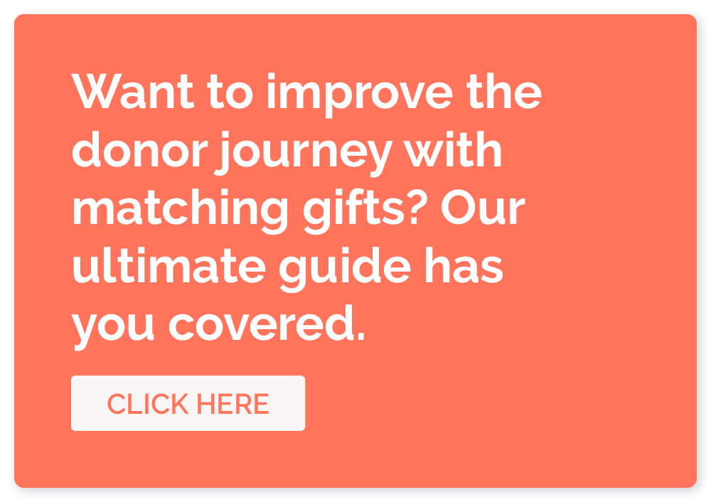 Want to start a donor retention program? Click here to read our ultimate guide.