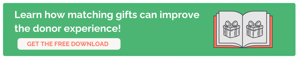 See how matching gifts can improve the donor journey with prospect research