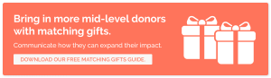 Click here to learn how 360MatchPro can improve your mid level donor acquisition efforts.