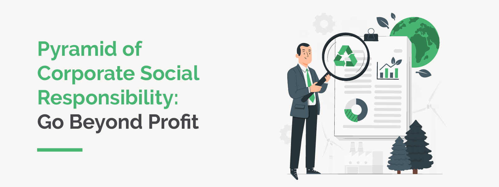 Learn how your business can leverage the pyramid of corporate social responsibility in this guide.