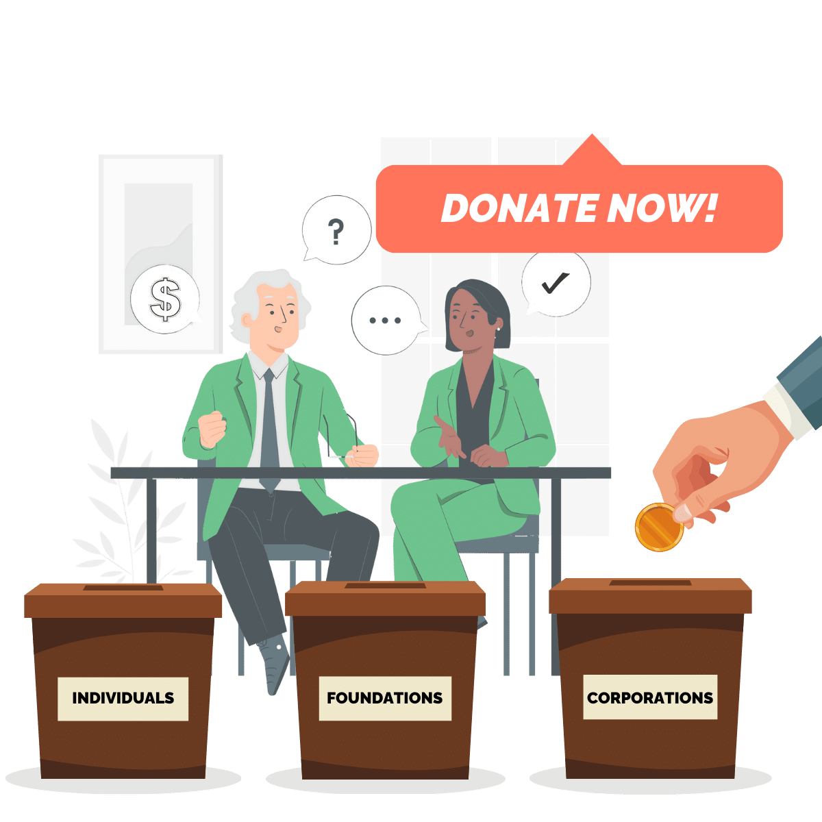 How to Ask for Donations From Individuals, Companies & More