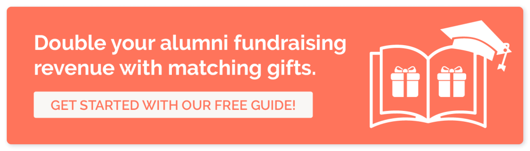Click to download Double the Donation’s free ultimate guide to matching gifts.