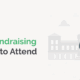 The title of this article, “10+ Higher Education Fundraising Conferences to Attend”, next to an image of a college graduate.