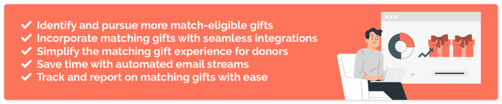 Benefits of matching gift automation software