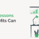 The title of the article next to an illustration of a woman leaning on a desk with graphs surrounding her