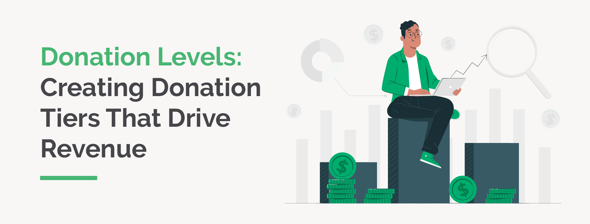 The title of the article: Donation Levels: Creating Donation Tiers that Drive Revenue