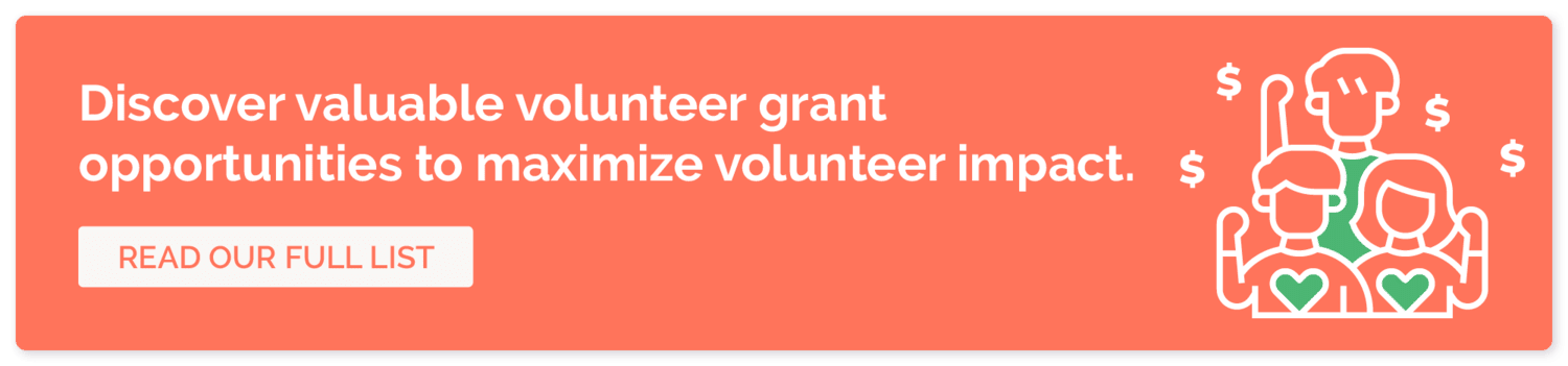 Click to explore our full list of companies that donate to nonprofits via volunteer grants.