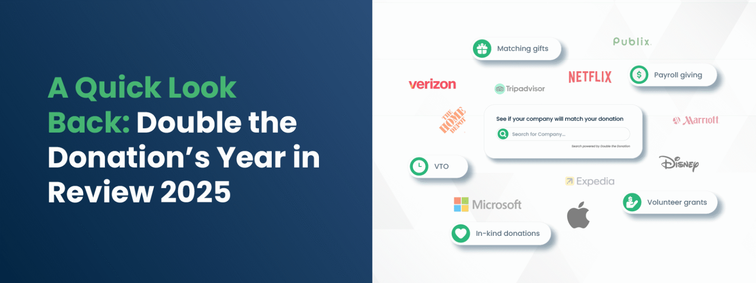 A Quick Look Back- Double the Donation’s Year in Review 2025
