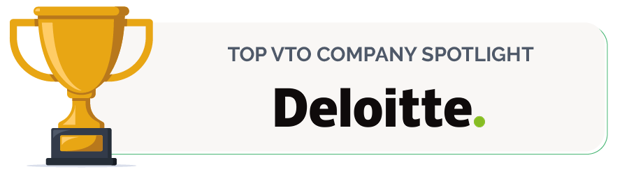 Deloitte is one of the top VTO companies