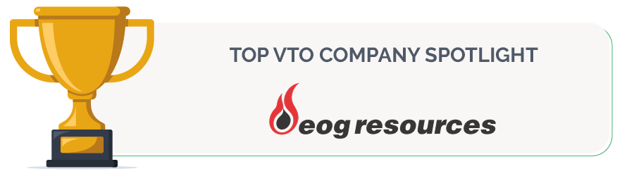 EOG Resources is one of the top VTO companies