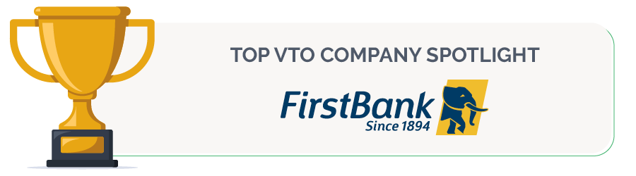 FirstBank is one of the top VTO companies