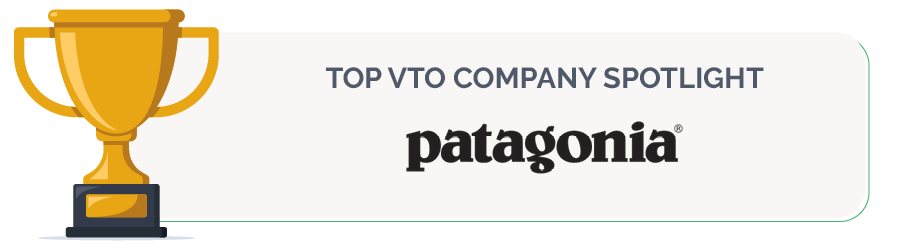 Patagonia is one of the top VTO companies