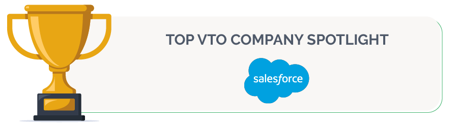 Salesforce is one of the top VTO companies