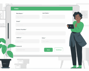 The third step in the volunteer grant process is submitting a request.