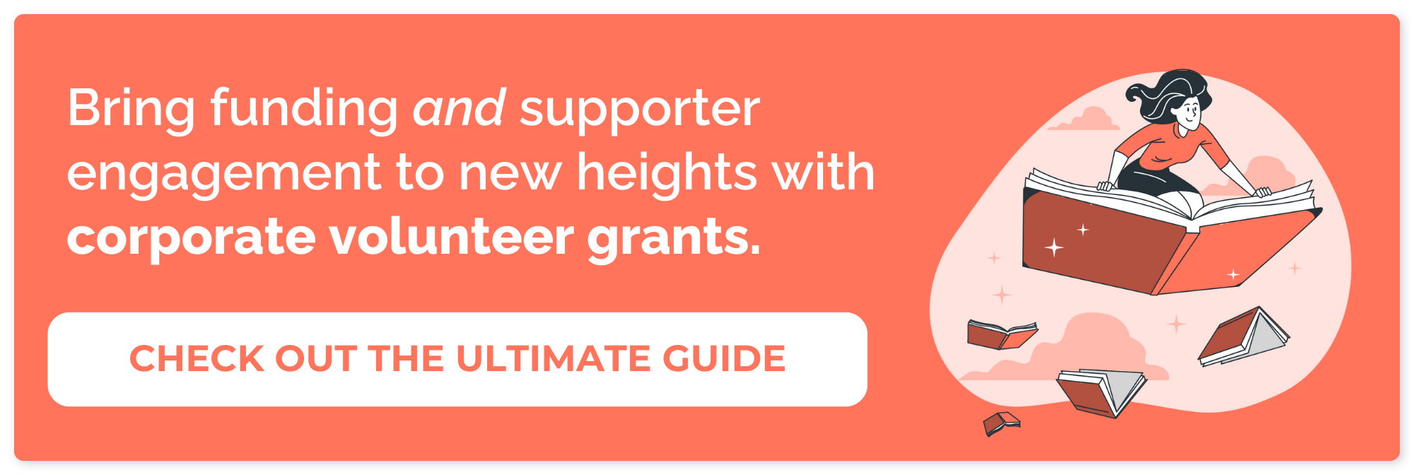 Bring supporter engagement and funding to new heights with volunteer grants - get the guide.