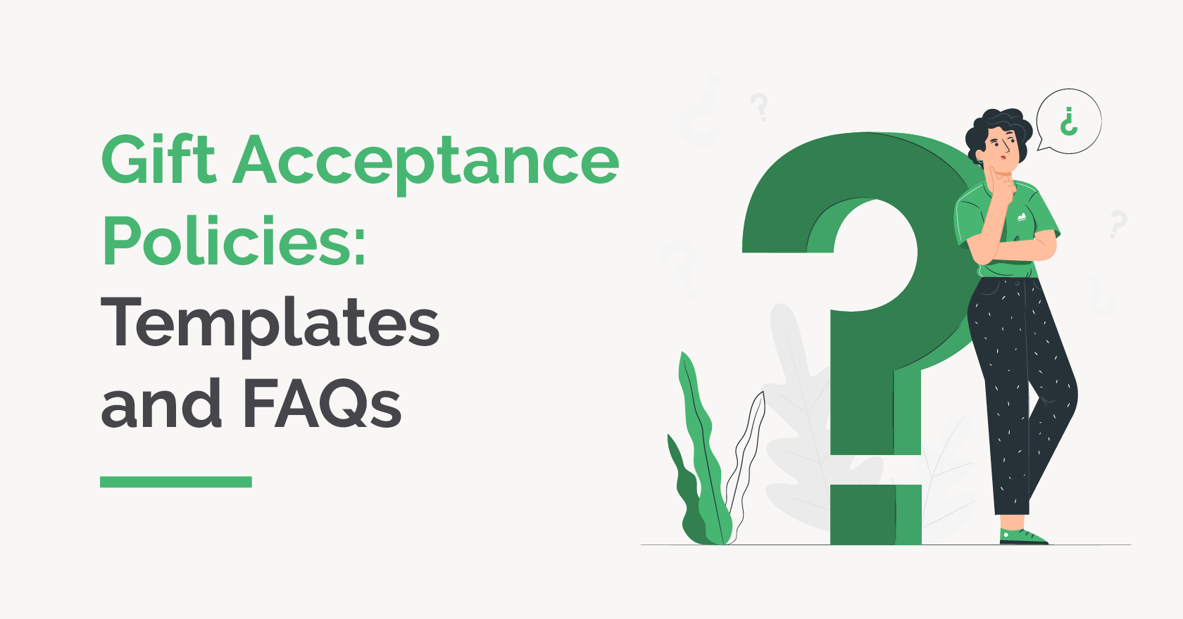Guide to gift acceptance policies for nonprofits
