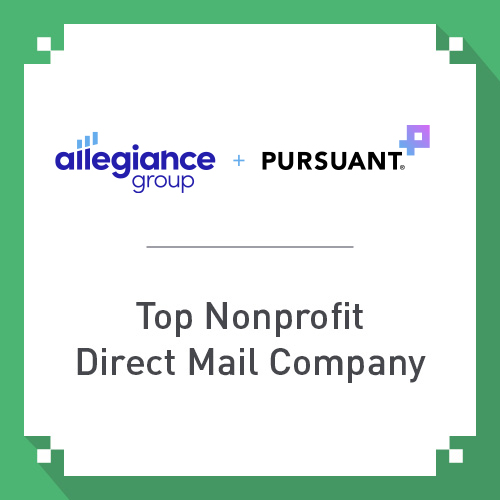 Allegiance Group + Pursuant is a full service direct mail fundraising and nonprofit marketing agency.