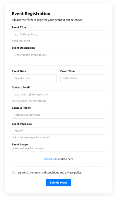 Signup Form Providers_Mailchimp Sample