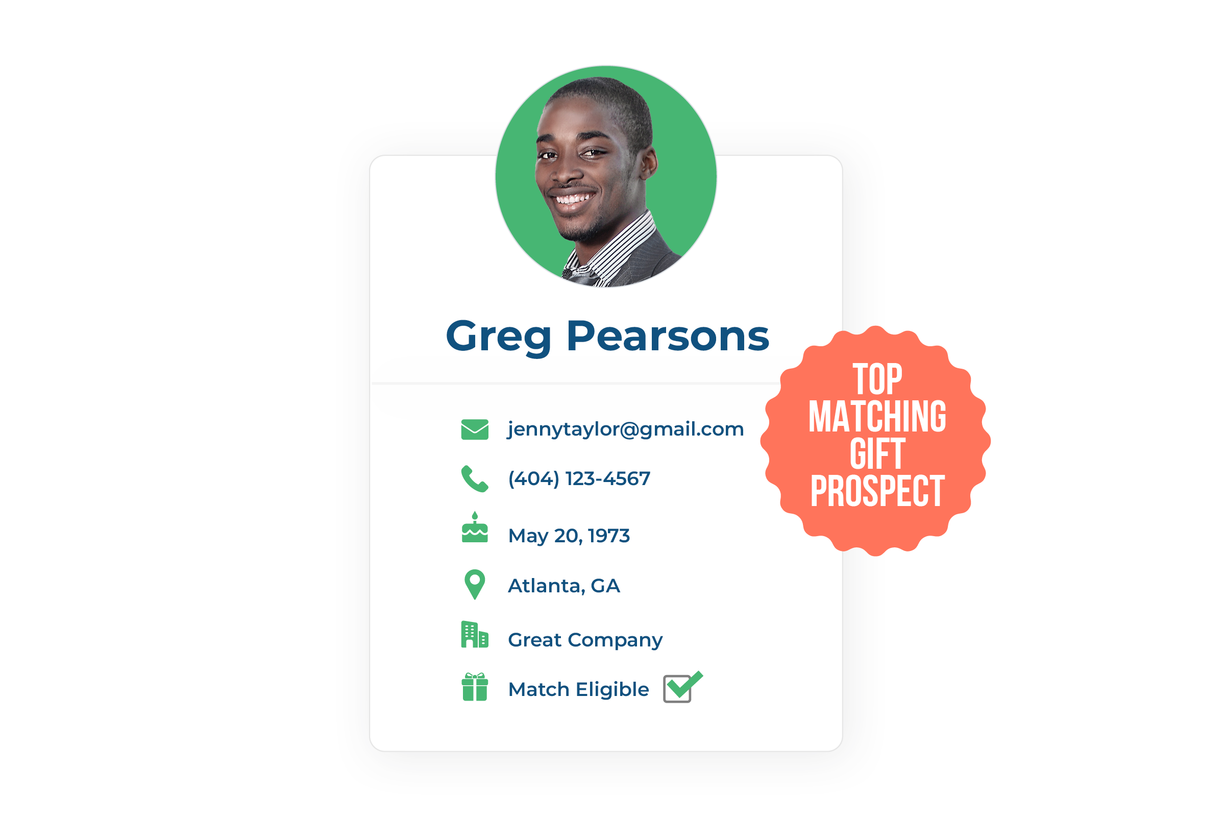 Collecting employment information allows you to gather valuable donor insights.