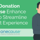 Double the Donation and OneCause Integration Announcement Feature