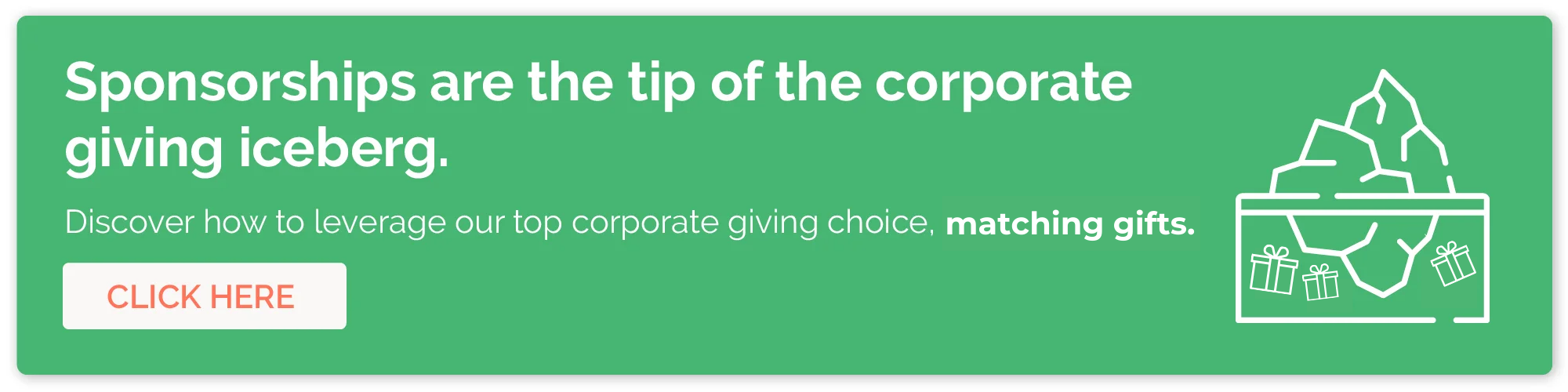 Raise more by tracking matching gifts and corporate sponsorships with Double the Donation.