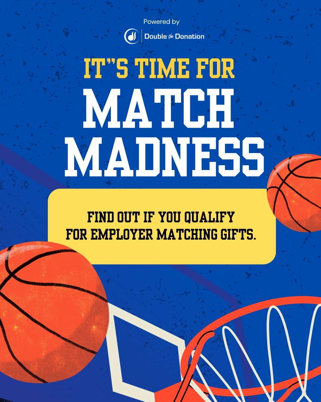 Matching Gift Content Calendar Marketing Through the Year - Match Madness Example