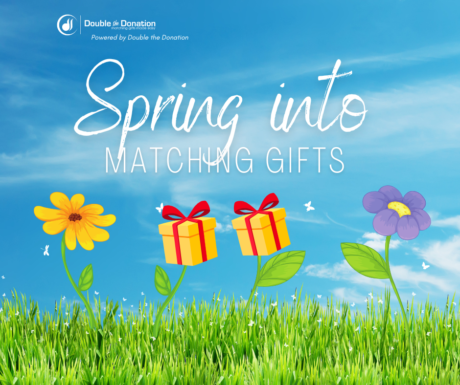 Matching gift content calendar example: Spring