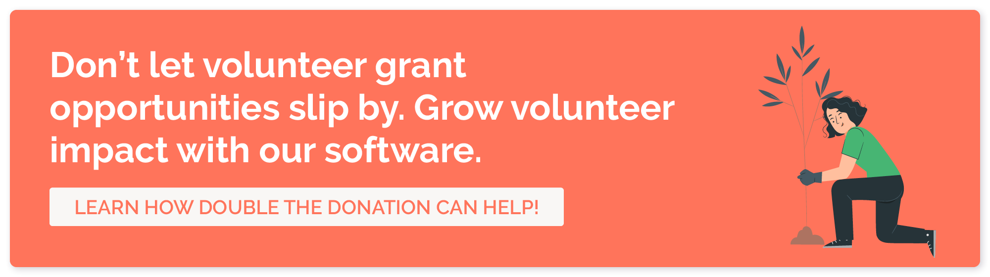 Find companies that offer volunteer grants for retirees with Double the Donation.