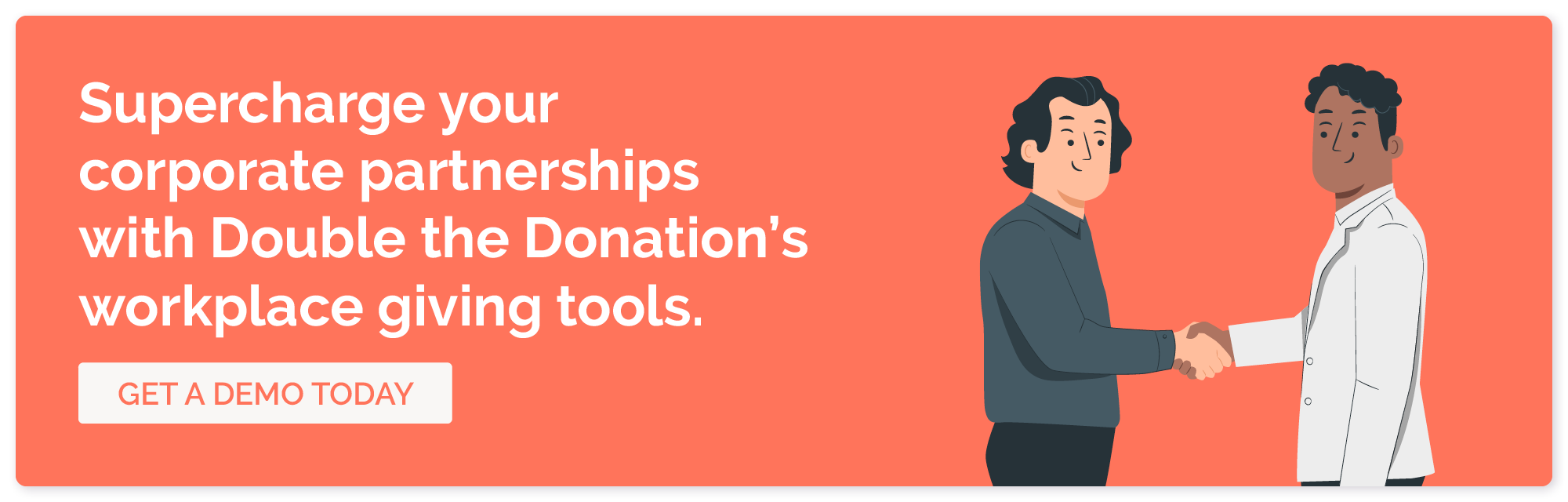 Identify companies that donate to silent auctions and more with Double the Donation.