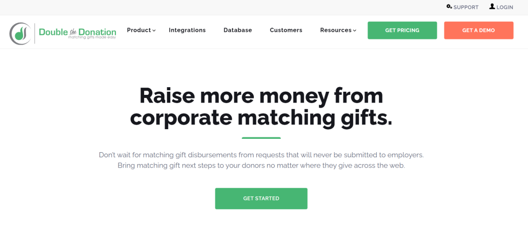 One top Charity Auction Fundraising Tool is Double the Donation