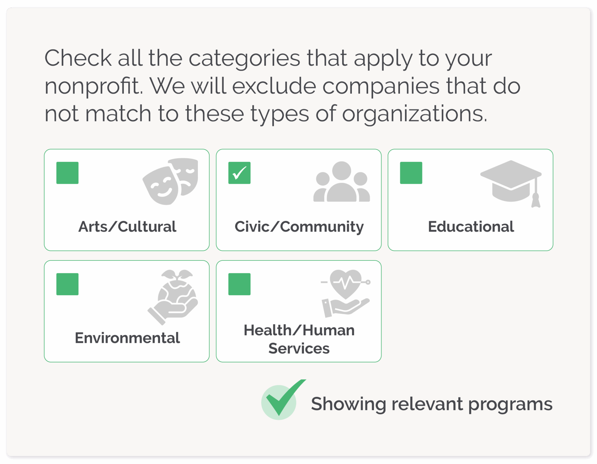 Matching Programs Matching Gift Search