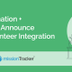 Double the Donation + MissionTracker Announce Corporate Volunteer Integration