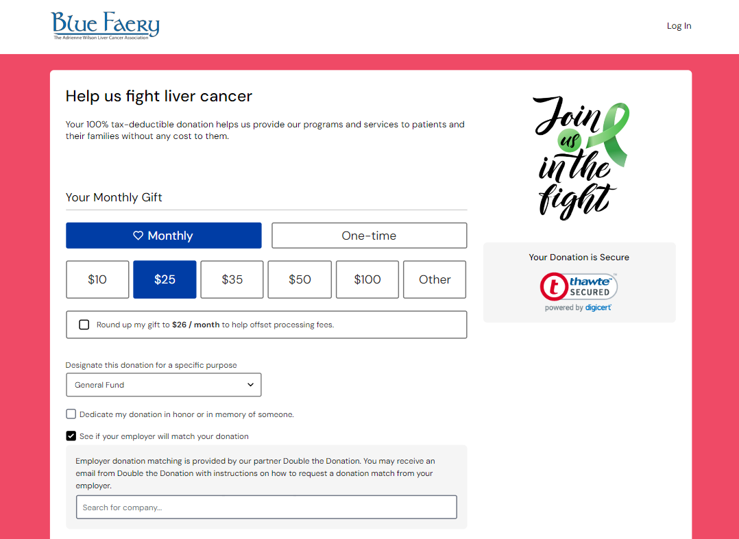 Donation forms are a great way to market matching gifts in the donation process.