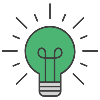 Light bulb icon