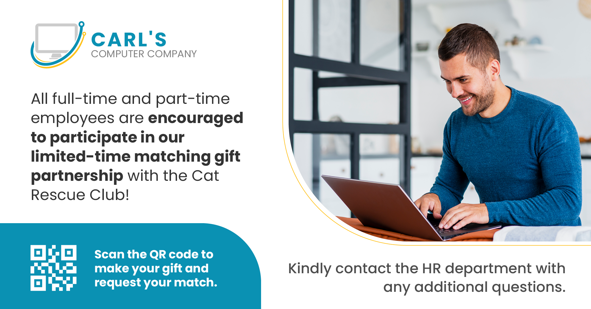 Marketing your one-off matching gift program with internal company resources