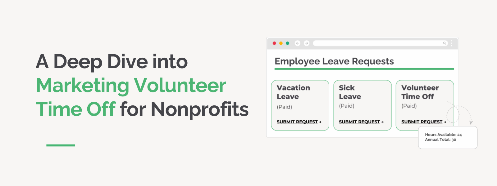 A Deep Dive into Marketing Volunteer Time Off for Nonprofits