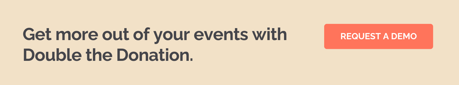 Collect Employment Info From Auction & Event Attendees Using Double the Donation