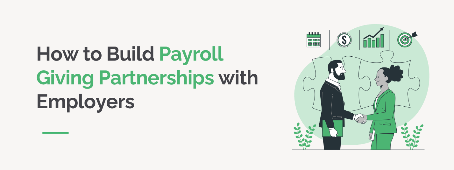 How to Build Payroll Giving Partnerships with Employers