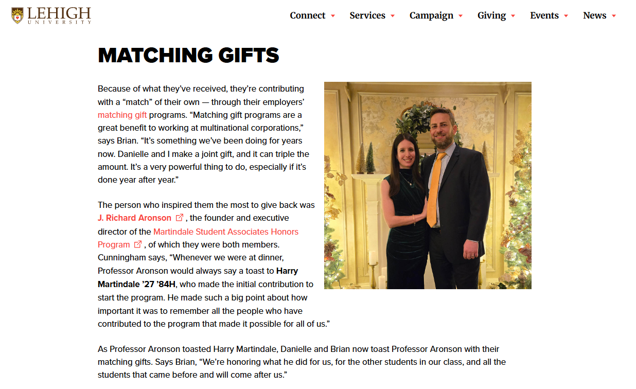 Workplace giving vs. payroll giving examples