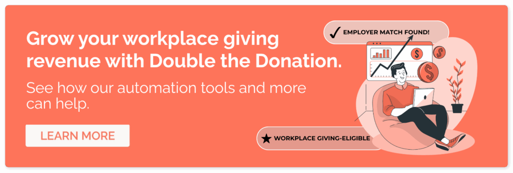 See how Double the Donation can help
