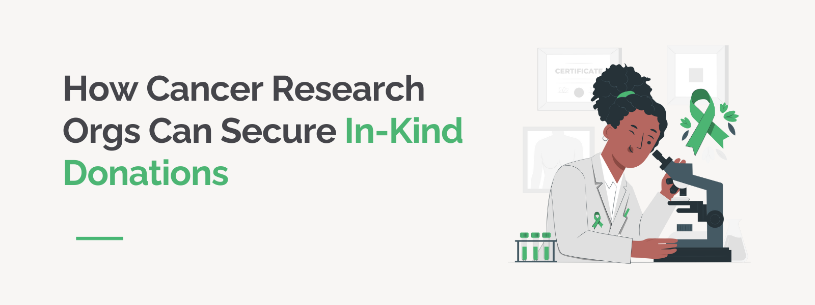 How Cancer Research Orgs Can Secure In-Kind Donations