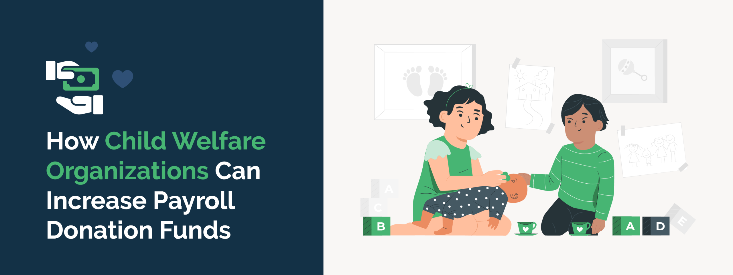 How Child Welfare Organizations Can Increase Payroll Donation Funds