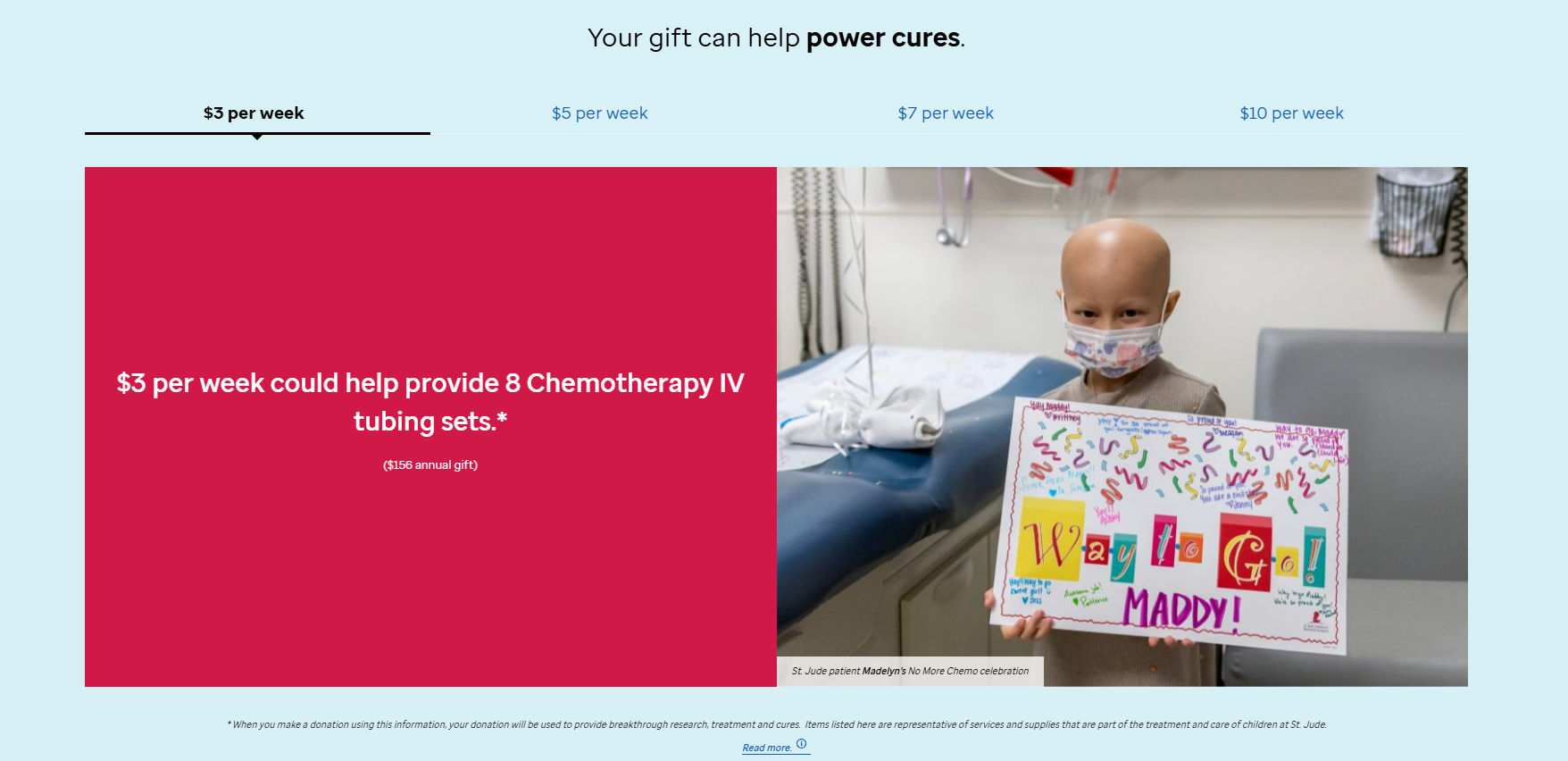 How St. Jude Hospital increases payroll donation funds through its website