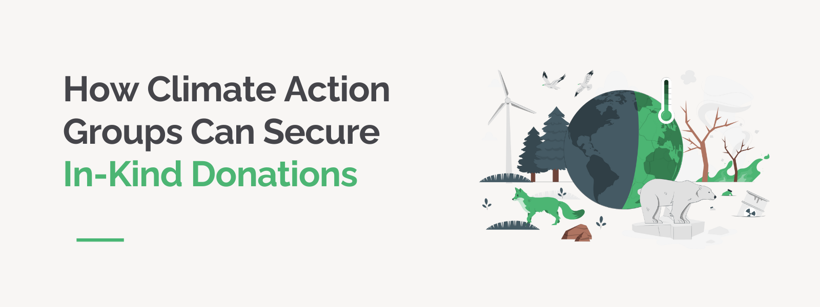 How Climate Action Groups Can Secure In-Kind Donations