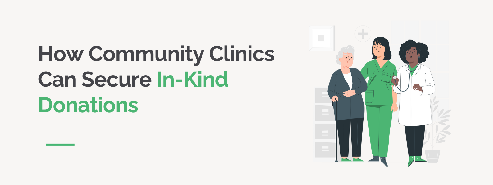 How Community Clinics Can Secure In-Kind Donations