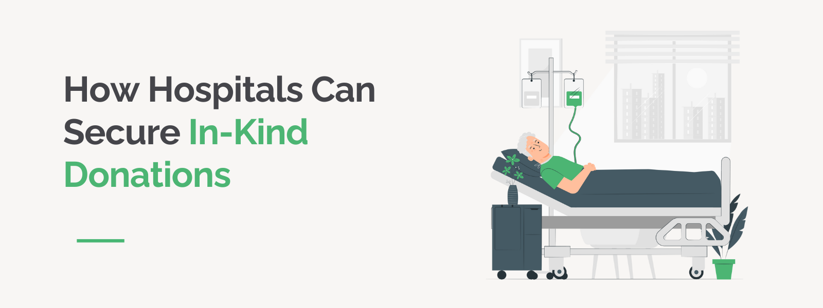 How Hospitals Can Secure In-Kind Donations