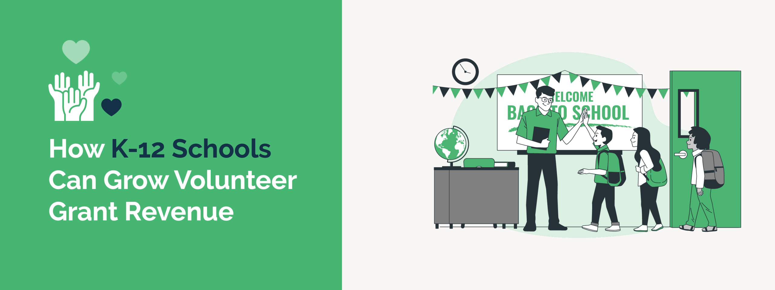 How K-12 Schools Can Grow Volunteer Grant Revenue