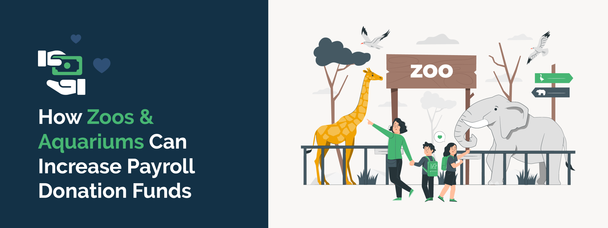 How Zoos & Aquariums Can Increase Payroll Donation Funds