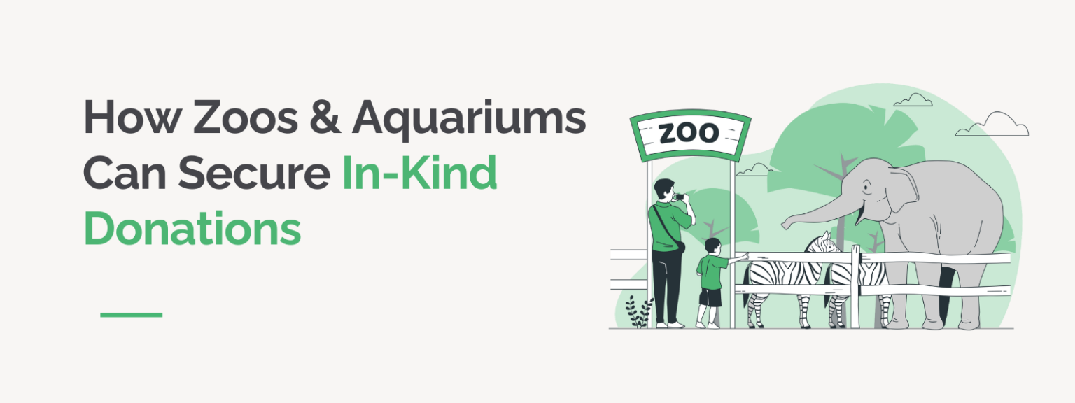 How Zoos & Aquariums Can Secure In-Kind Donations